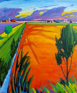CAOUETTE, Raymond  - Beni Tes Dieux - Oil, 36x30"