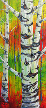 Load image into Gallery viewer, CAOUETTE, Raymond- Fébrilité - Oil, 84x36&quot;
