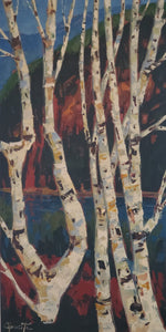 CAOUETTE, Raymond - Le Saint Maurice - Oil, 40x20"