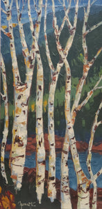 CAOUETTE, Raymond - Le Saint Maurice - Oil, 40x20"