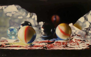 BARAS, Roberto - Another currency - Oil on canvas, 30x48"