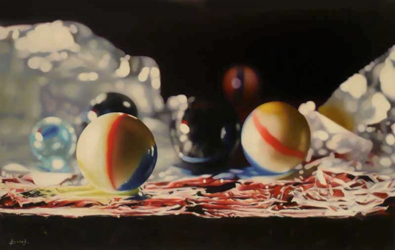 BARAS, Roberto - Another currency - Oil on canvas, 30x48
